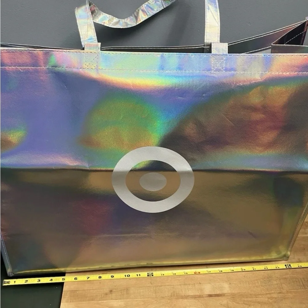 Target Iridescent Black Friday Holiday Tote Bag